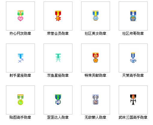 论坛勋章