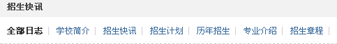 日志标题的下放显示日志分类