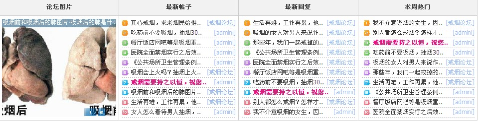 discuzx2.5首页多格