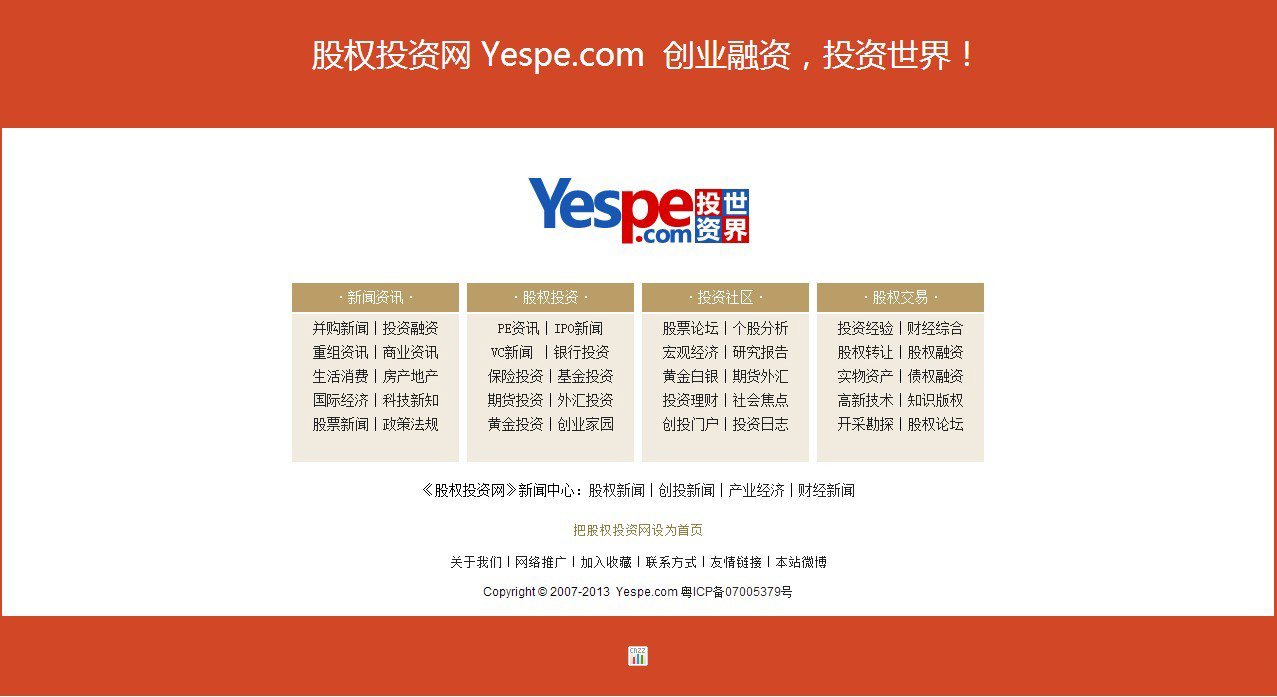 股权投资网