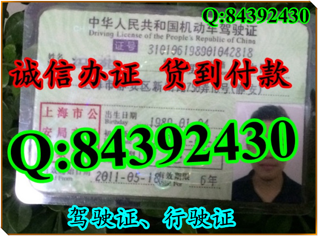 2016年 新版 驾驶证样本 驾驶证样本图片