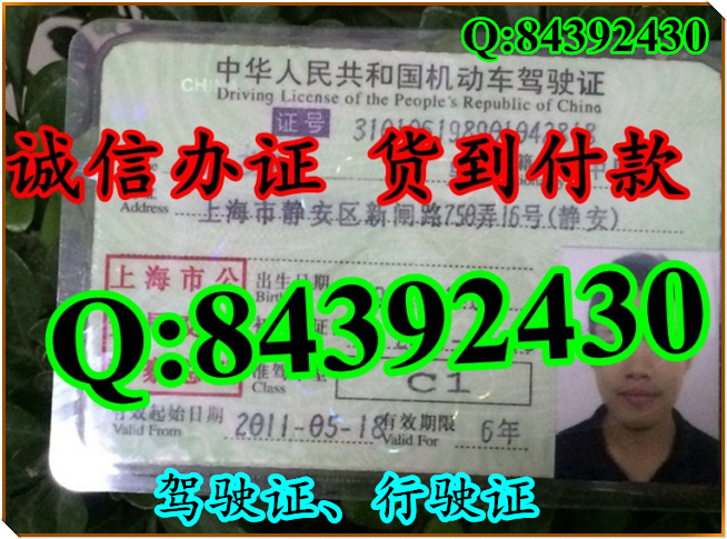 2016年 新版 驾驶证样本 驾驶证样本图片