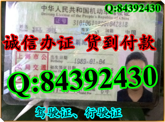 2016年 新版 驾驶证样本 驾驶证样本图片