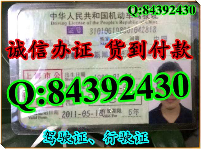 2016年 新版 驾驶证样本 驾驶证样本图片