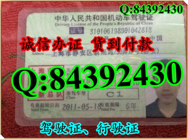 2016年 新版 驾驶证样本 驾驶证样本图片