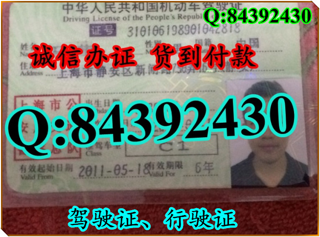 2016年 新版 驾驶证样本 驾驶证样本图片