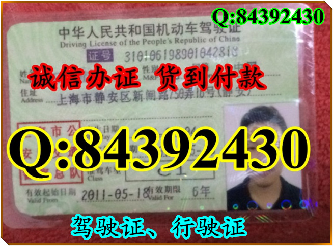2016年 新版 驾驶证样本 驾驶证样本图片