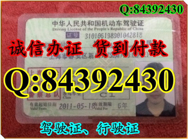 2016年 新版 驾驶证样本 驾驶证样本图片