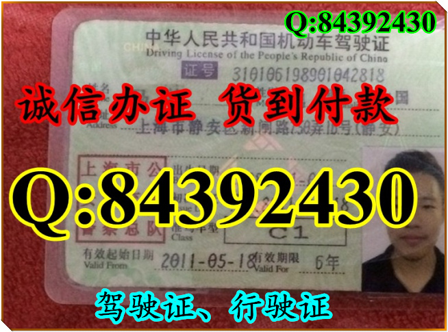 2016年 新版 驾驶证样本 驾驶证样本图片
