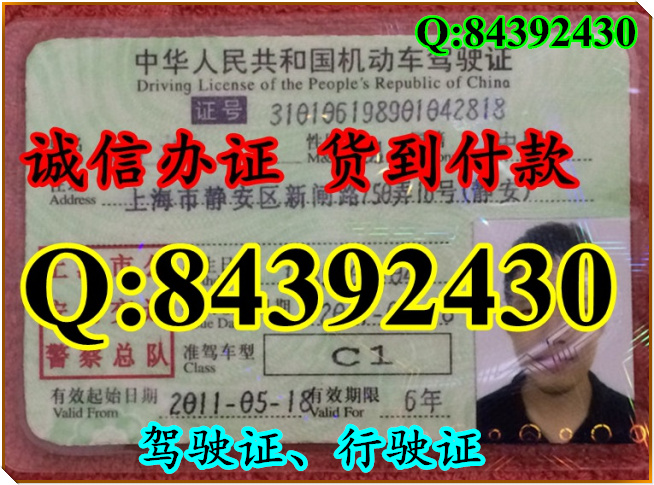 2016年 新版 驾驶证样本 驾驶证样本图片