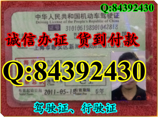 2016年 新版 驾驶证样本 驾驶证样本图片