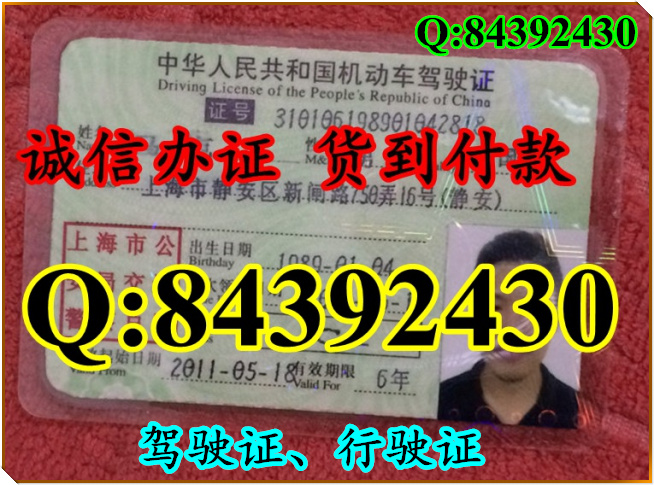 2016年 新版 驾驶证样本 驾驶证样本图片