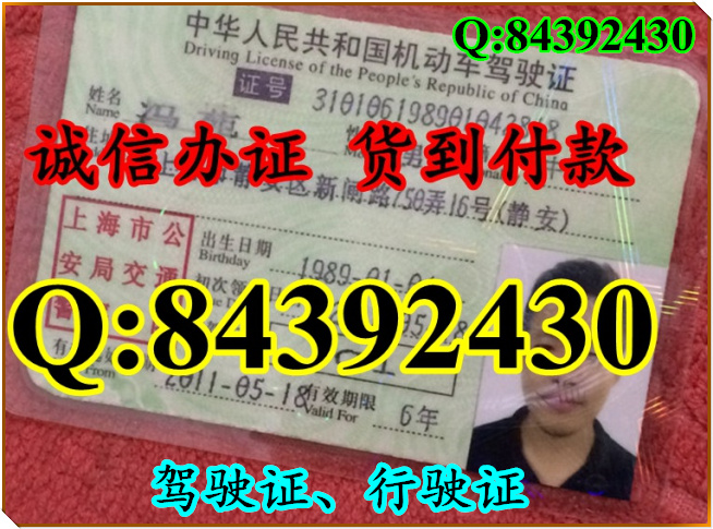 2016年 新版 驾驶证样本 驾驶证样本图片