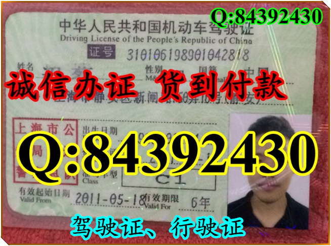 2016年 新版 驾驶证样本 驾驶证样本图片