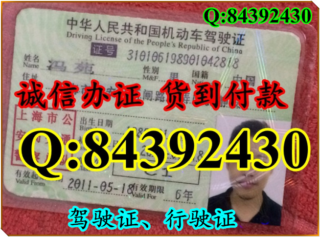 2016年 新版 驾驶证样本 驾驶证样本图片