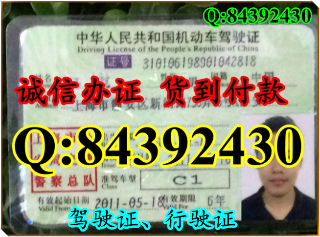 2016年 新版 驾驶证样本 驾驶证样本图片