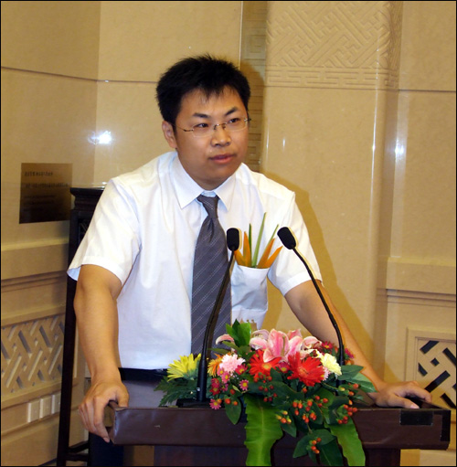 Comsenz总裁戴志康在讲演