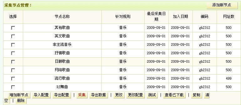 歌曲数据采集
